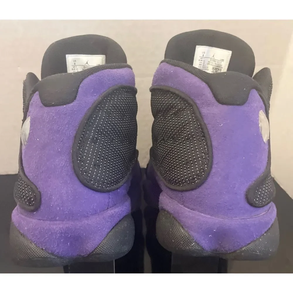 Nike Air Jordan 13 Retro Court Purple Black Mens DJ5982-015 Size 8 - Picture 8 of 10